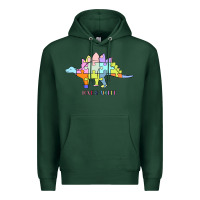 Sports Green Titi Pretty Art Love And Accept Premium Hoodie - CowhideDigitalArt