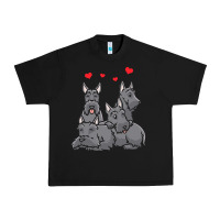 Black Scottish Terrier Lover Scottish Terrier Dog Aberdeen Terrier Urban Heavy Tee - trangStudio