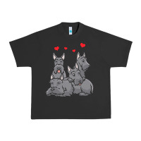 Pigment Black Scottish Terrier Lover Scottish Terrier Dog Aberdeen Terrier Urban Heavy Tee - trangStudio
