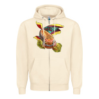 Sandshell Killifish Zipper Hoodie - LillyAllenDesigns