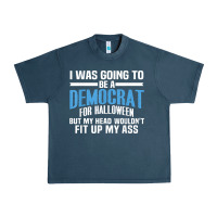 Midnight Navy i was going to be a democrat for halloween political t shirt t shirt Urban Heavy Tee - StudioElite