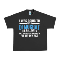 Pigment Black i was going to be a democrat for halloween political t shirt t shirt Urban Heavy Tee - StudioElite