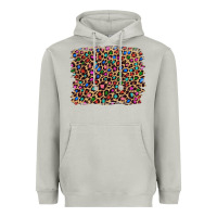Moon Dust leopard with multiple color glitters Heavyweight Hoodie - Artiststas