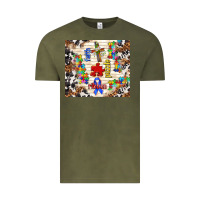 Vintage Olive Faith puzzle ribbon tumbler Vintage Tee - TumblerDesignByShophia