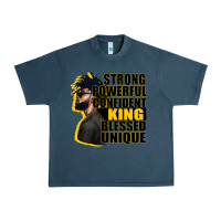 Midnight Navy strong powerful confident king blessed unique Urban Heavy Tee - CowGirlArtShop