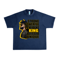 Navy strong powerful confident king blessed unique Urban Heavy Tee - CowGirlArtShop