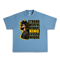 Pebble Blue strong powerful confident king blessed unique Urban Heavy Tee - CowGirlArtShop