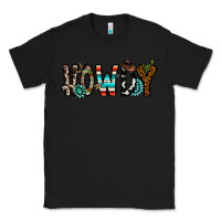 Black howdy Classic Tee - CowhideDigitalArt