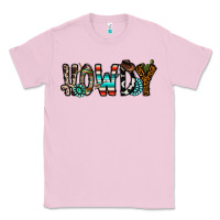 Bubblegum Pink howdy Classic Tee - CowhideDigitalArt