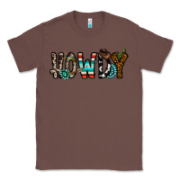 Chestnut howdy Classic Tee - CowhideDigitalArt