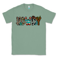 Sage howdy Classic Tee - CowhideDigitalArt