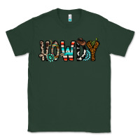 Sports Green howdy Classic Tee - CowhideDigitalArt