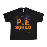 Black pe squad witch halloween pe teacher matching Urban Heavy Tee - trangStudio