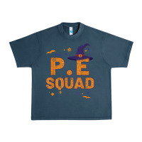 Midnight Navy pe squad witch halloween pe teacher matching Urban Heavy Tee - trangStudio