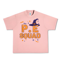 Salmon pe squad witch halloween pe teacher matching Urban Heavy Tee - trangStudio