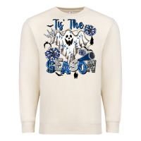 Sandshell Tis' The Season Cheer Ghost Premium Sweatshirt - BarkalooDesign