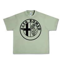 Oil Green alfa racing big Urban Heavy Tee - PixelFlow