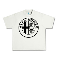 Pistachio alfa racing big Urban Heavy Tee - PixelFlow
