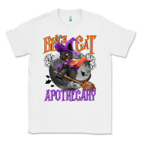 White Black cat apothecary Classic Tee - NancyCooperArtShop