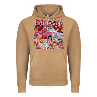 Vintage Camel Loads of love Valentine's Day truck Vintage Hoodie - HowdyJamesFarm