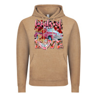 Vintage Coffee Loads of love Valentine's Day truck Vintage Hoodie - HowdyJamesFarm