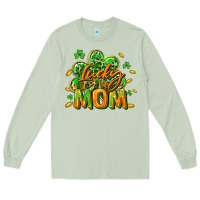 Matcha Lucky Mom  St. Patrick's Day Long Sleeve Tee - CowGirlArtShop