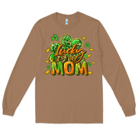 Toasted Coconut Lucky Mom  St. Patrick's Day Long Sleeve Tee - CowGirlArtShop