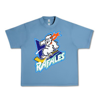 Pebble Blue Quebec Rafales Urban Heavy Tee - PixelFlow