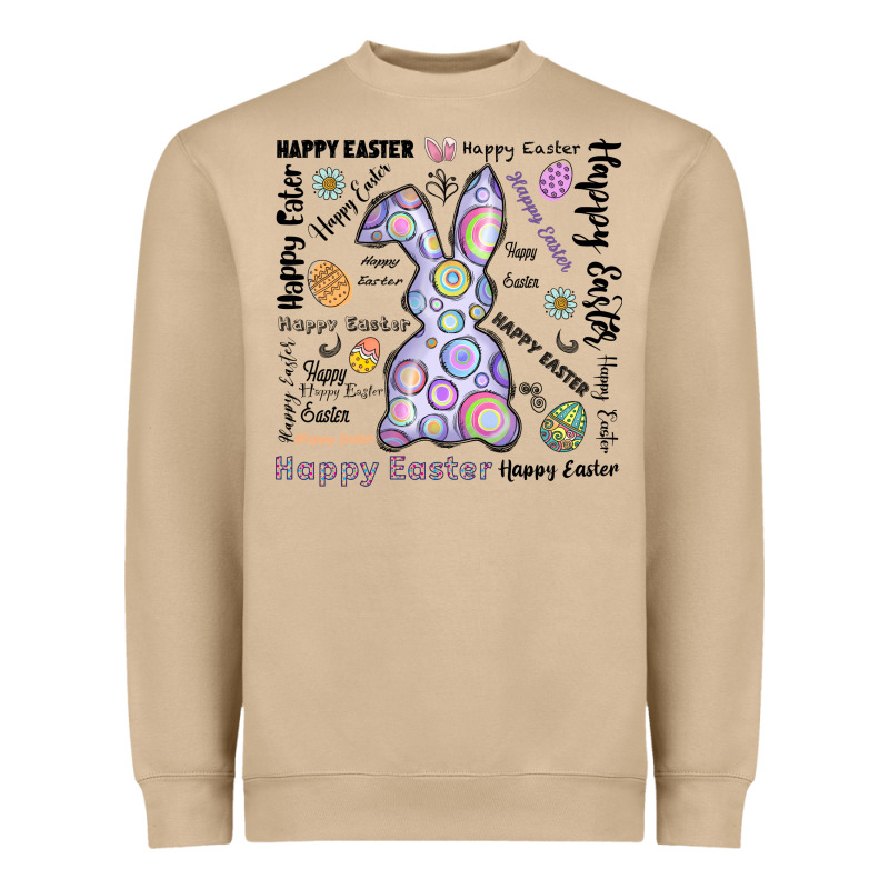 Happy Easter Heavyweight Sweatshirt by CowhideDigitalArt | Teevron