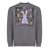 Storm Happy Easter Heavyweight Sweatshirt - CowhideDigitalArt