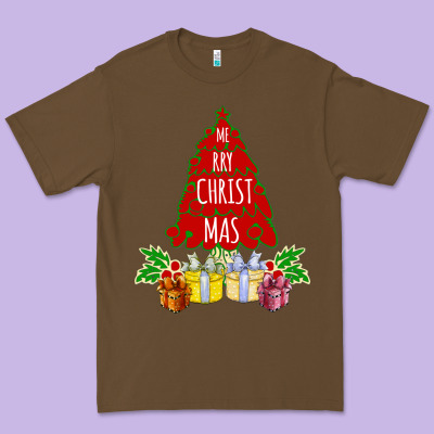 Red Merry Christmas 2020 Premium Tee Designed By Bettercallsaul