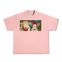 Salmon Charolais bull and calf Urban Heavy Tee - RanaPortraitStore