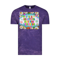 Cloud Purple It's a beautiful day for learning tumblr Vintage Tee - TumblerDesignByShophia