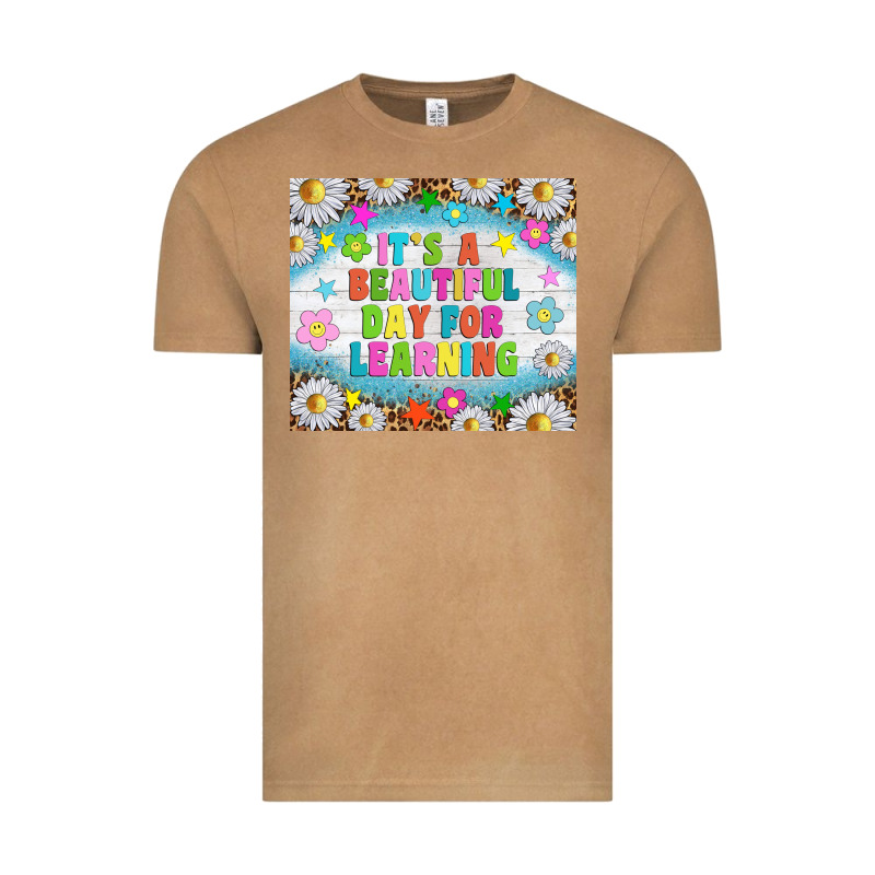It's A Beautiful Day For Learning Tumblr Vintage Tee by TumblerDesignByShophia | Teevron