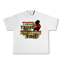 Lunar Rock thick thighs juneteenth vibes cowgirl Urban Heavy Tee - CowGirlArtShop