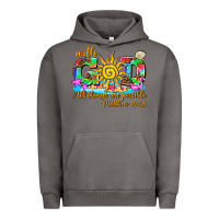 Pigment Tornado with god all things are possible summer Urban Hoodie - AdoDesignShop