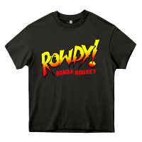 Asphalt Ronda Rousey Merch Rowdy Ronda Rousey Shirt Heavy Core Tee - InspiraDesign