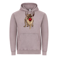 Vintage Zinc deer gnome Vintage Hoodie - CowGirlArtShop