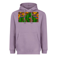 Lavender sunflowers and cactus license plate Heavyweight Hoodie - Artiststas