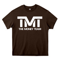 Chocolate Brown the money team racing Heavy Core Tee - InspiraDesign