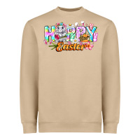 Mushroom Happy Easter Heavyweight Sweatshirt - CowhideDigitalArt