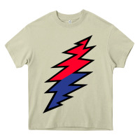 Lazy Lightning Bolt Heavy Core Tee | Teevron