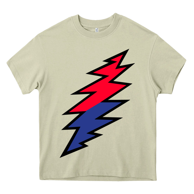 Lazy Lightning Bolt Heavy Core Tee by InspiraDesign | Teevron