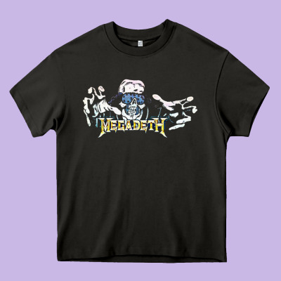 Megadeath Caught Heavy Core Tee Designed By Inspiradesign