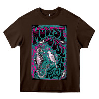 Chocolate Brown Modest Mouse Heavy Core Tee - InspiraDesign