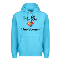 Ocean Blue totally au some Premium Hoodie - CowhideDigitalArt