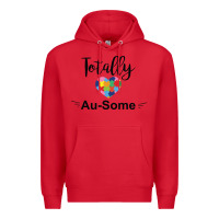 Red totally au some Premium Hoodie - CowhideDigitalArt