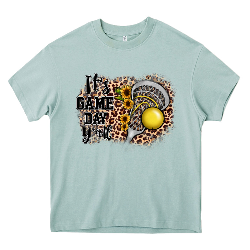 It's Game Day Y'all Lacrosse Heavy Core Tee by JahusDesignShop | Teevron