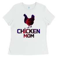 White Chicken Mom Ladies Tee - Bettercallsaul