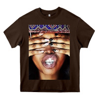 Chocolate Brown erykah badu baduizm 1 Heavy Core Tee - ArtChic
